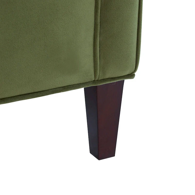Velvet Accent Arm Chair