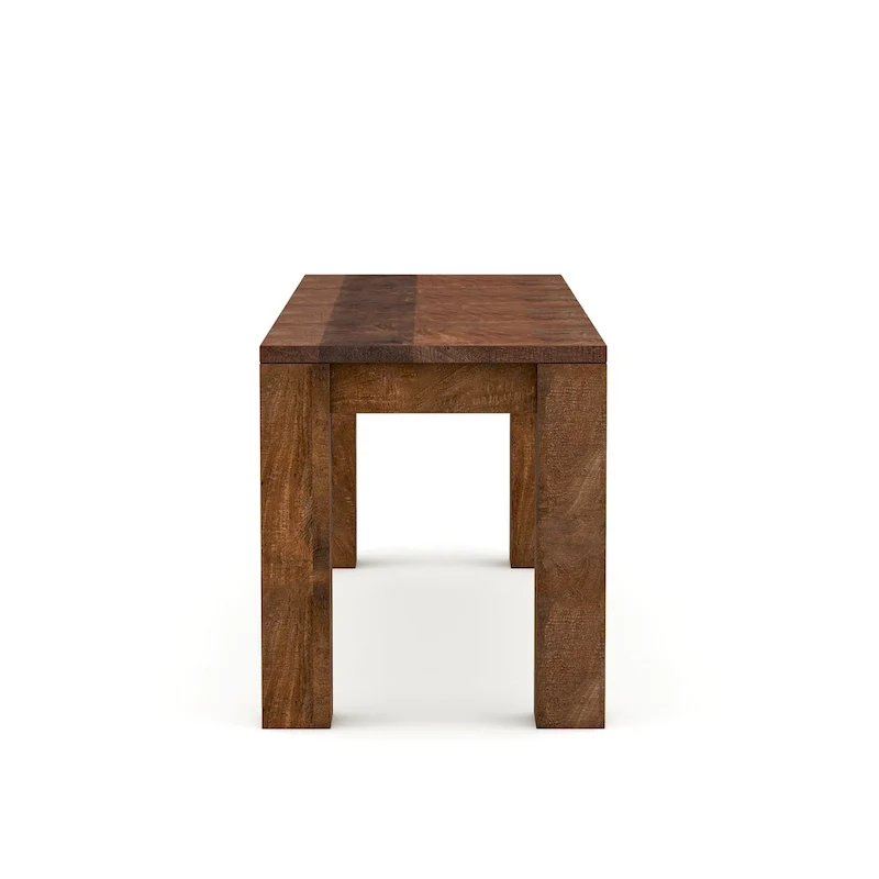 Anaisha Rustic Solid Mango Wood Dining Bench by Furniture of America