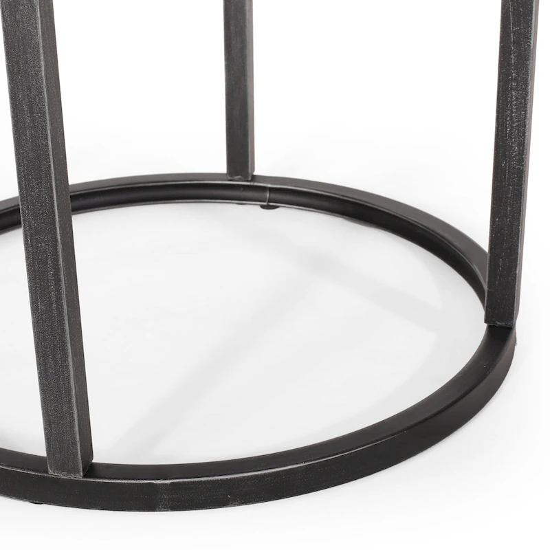 Gerrish Modern Industrial Coffee Table Set by Christopher Knight Home