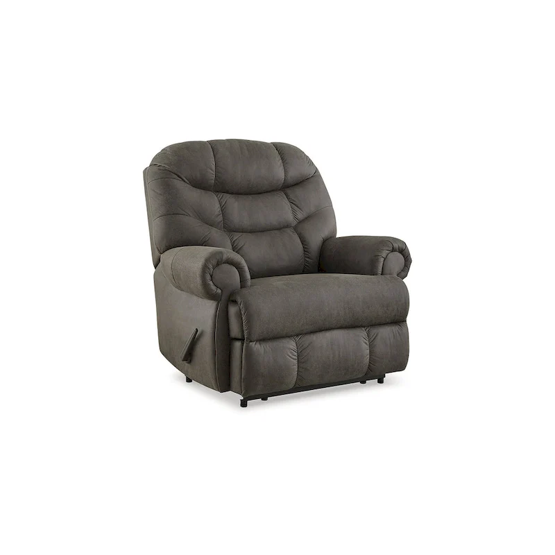 Signature Design by Ashley Camera Time Gunmetal Recliner