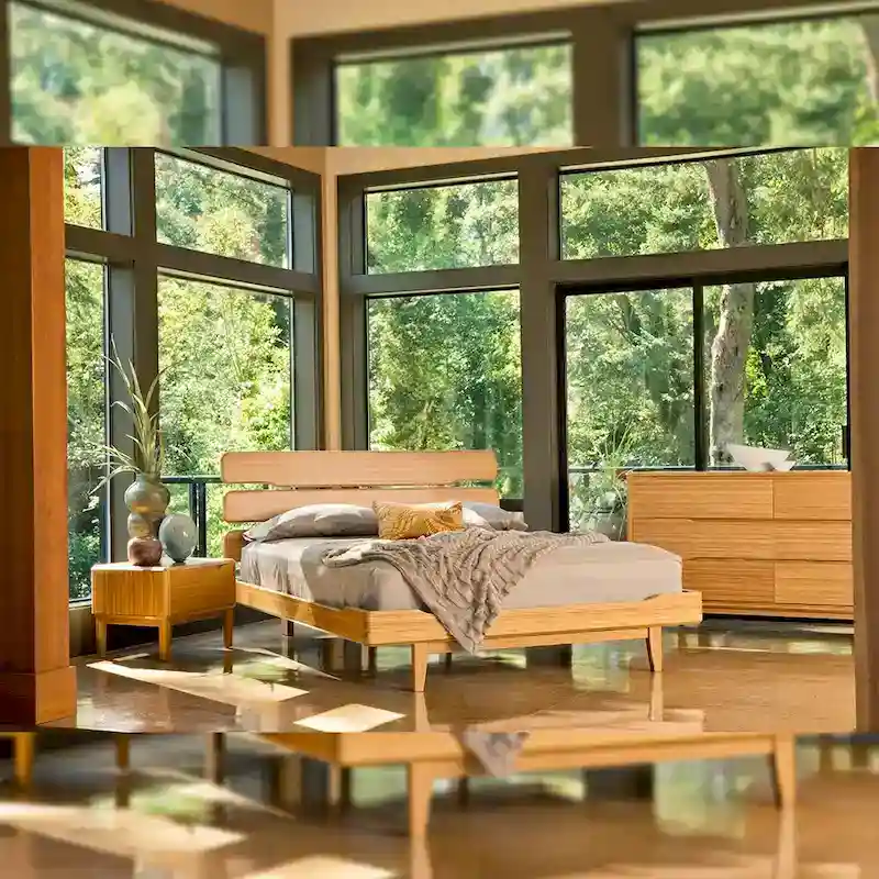 Greenington G0026CA Currant Queen Platform Bed, Caramelized