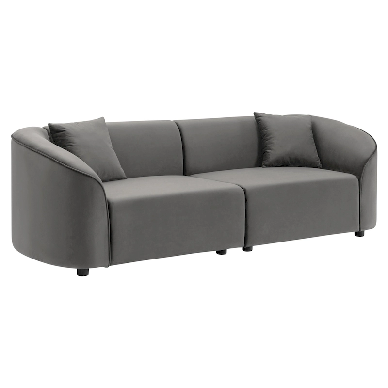 Christopher Knight Home - Allegra Sculptural 87 Curved Sofa