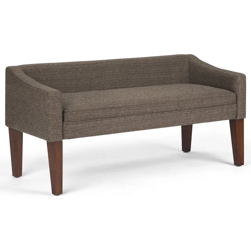 WYNDENHALL Layla 50 inch Wide Contemporary Upholstered Bench - 50 x 22 x 23.8