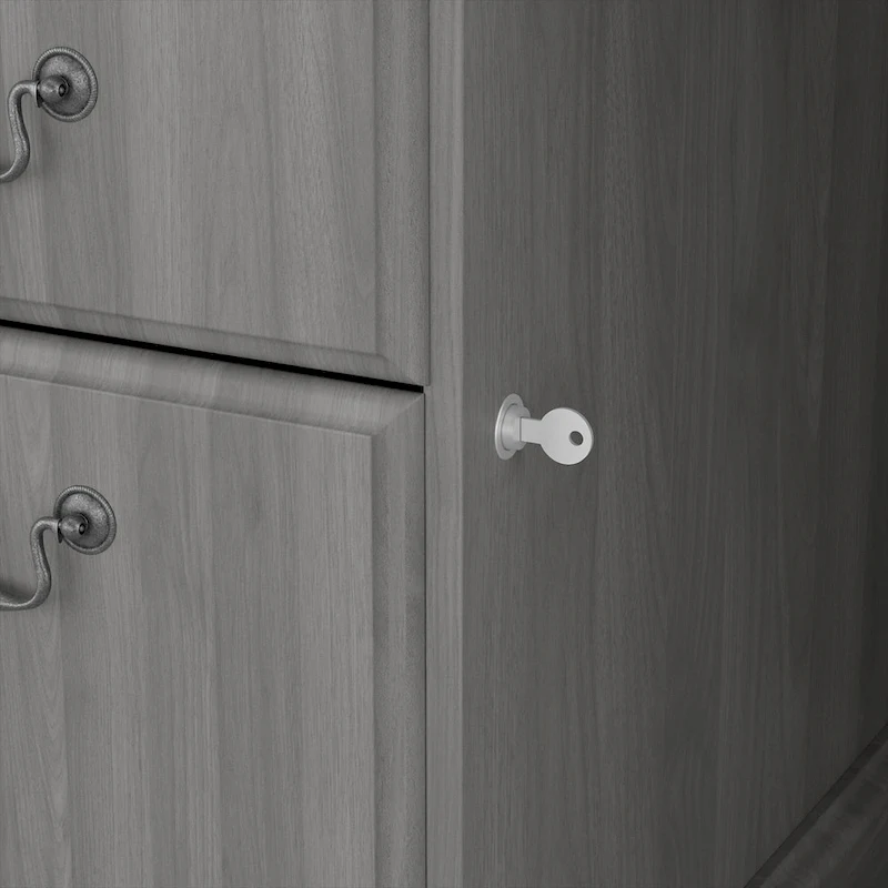 Saratoga Executive Desk, File Cabinet and Bookcases by Bush Furniture