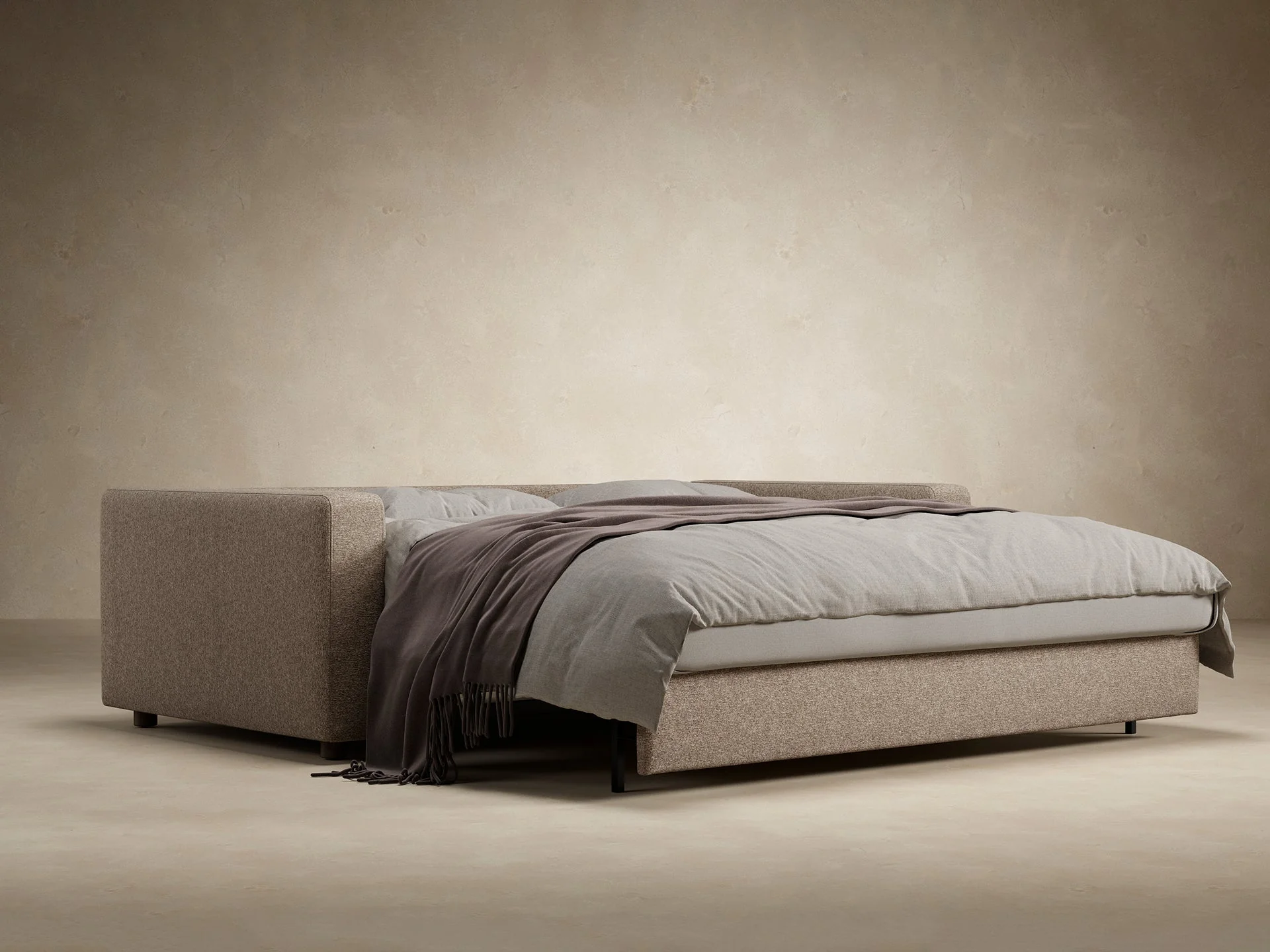 Neah Standard Arms Sofa Bed
