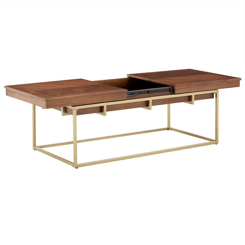 Cooke Square Table with Metal Base by iNSPIRE Q Modern