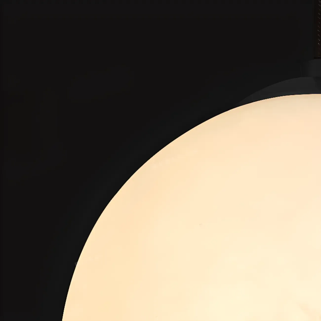 Modern Conical Alabaster White Bedroom Pendant Light