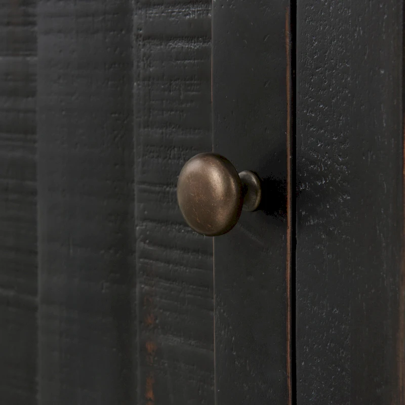 Monterey Solid Wood Chairside End Table with Hidden Power Outlets