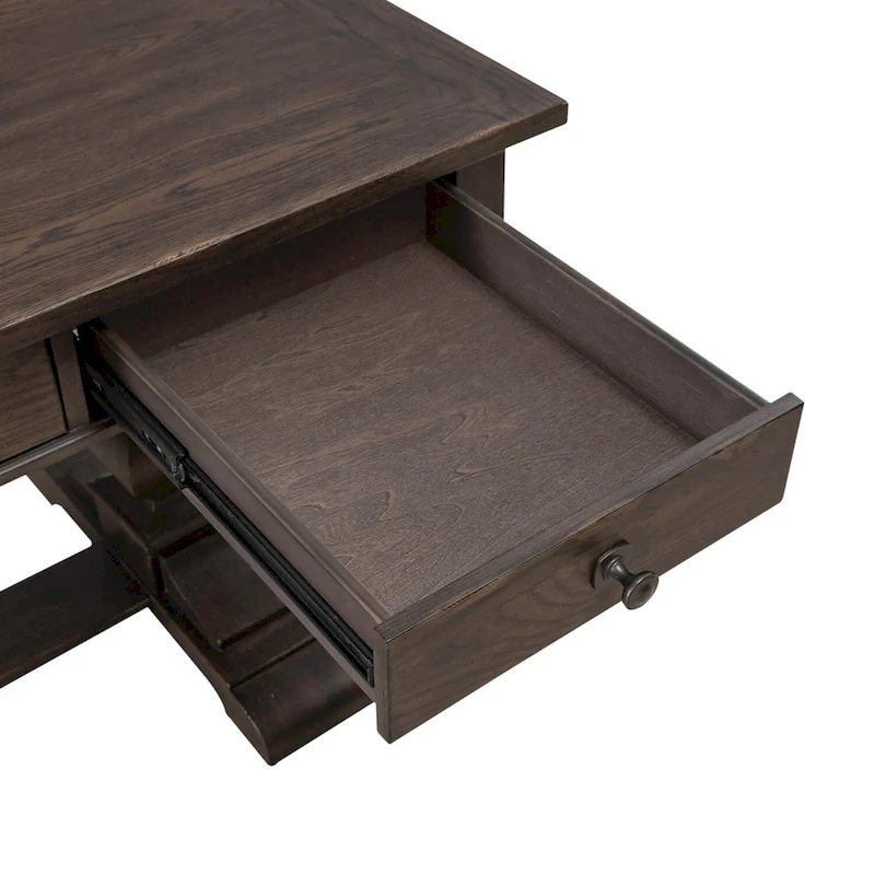 Paradise Valley Saddle Brown Writing Desk