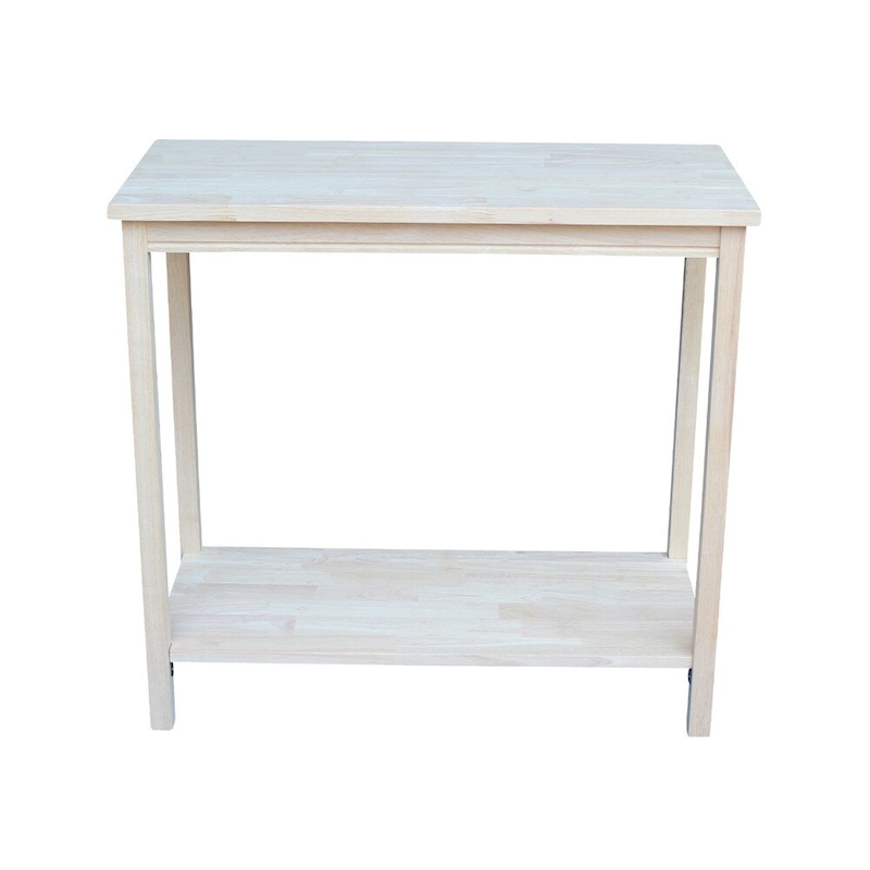 The Gray Barn Moonshine Unfinished Accent Table