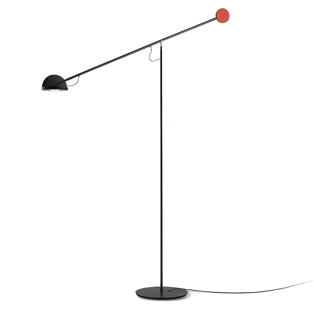 Modern Balance Arm LED Floor Lamp Metal for Living Room