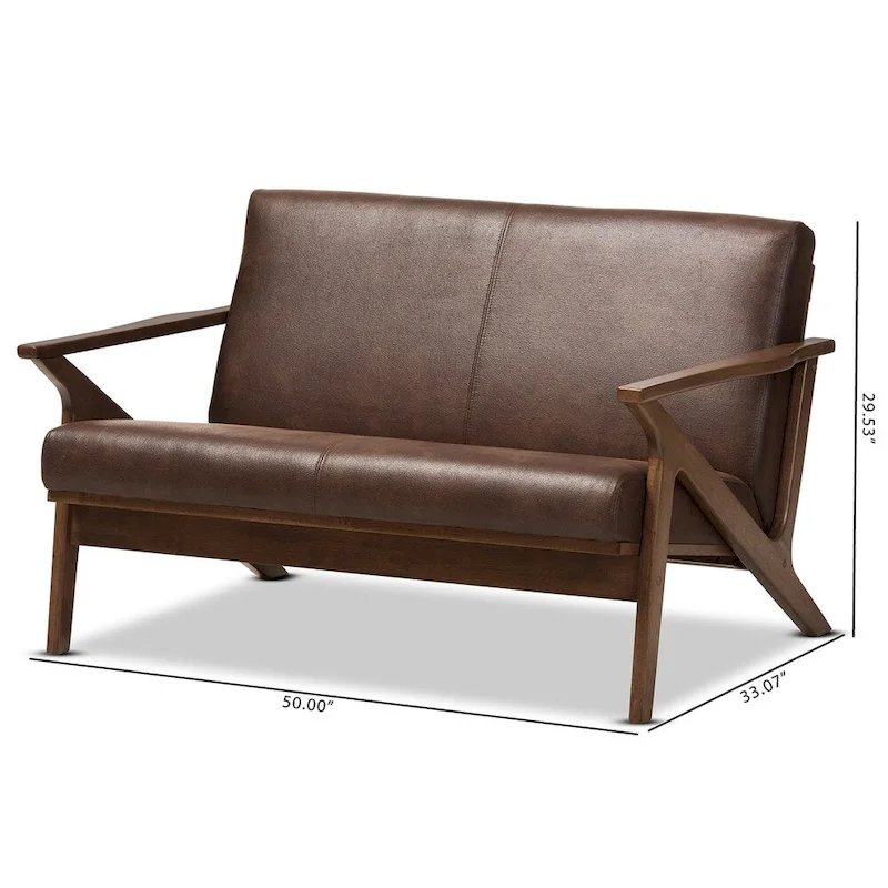 Mid-Century Loveseat by