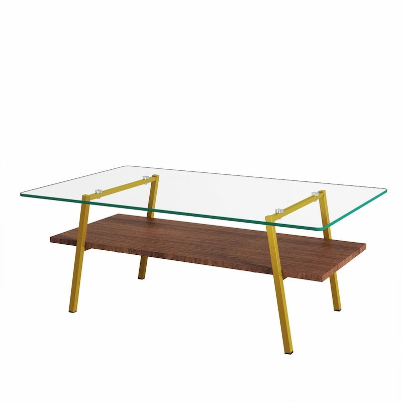 38.58 Rectangle Coffee Table with Modern Design