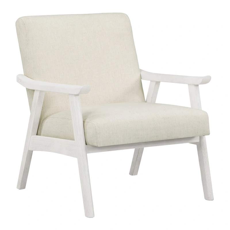 Weldon Mid-Century Fabric Upholstered Chair