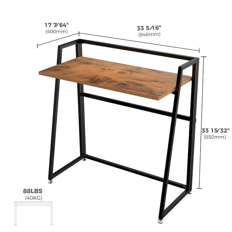 No Assembly Folding Desk