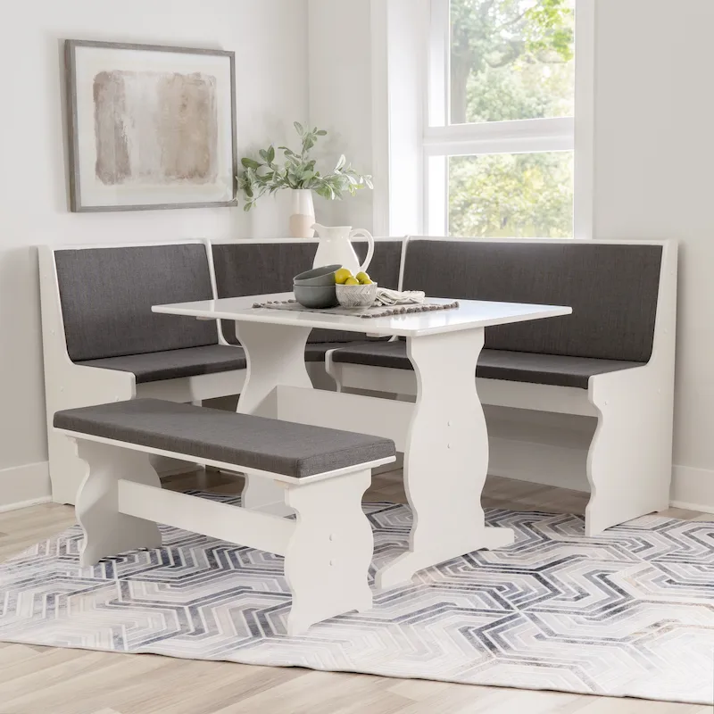 Breakfast Nook 3-piece Dining Set