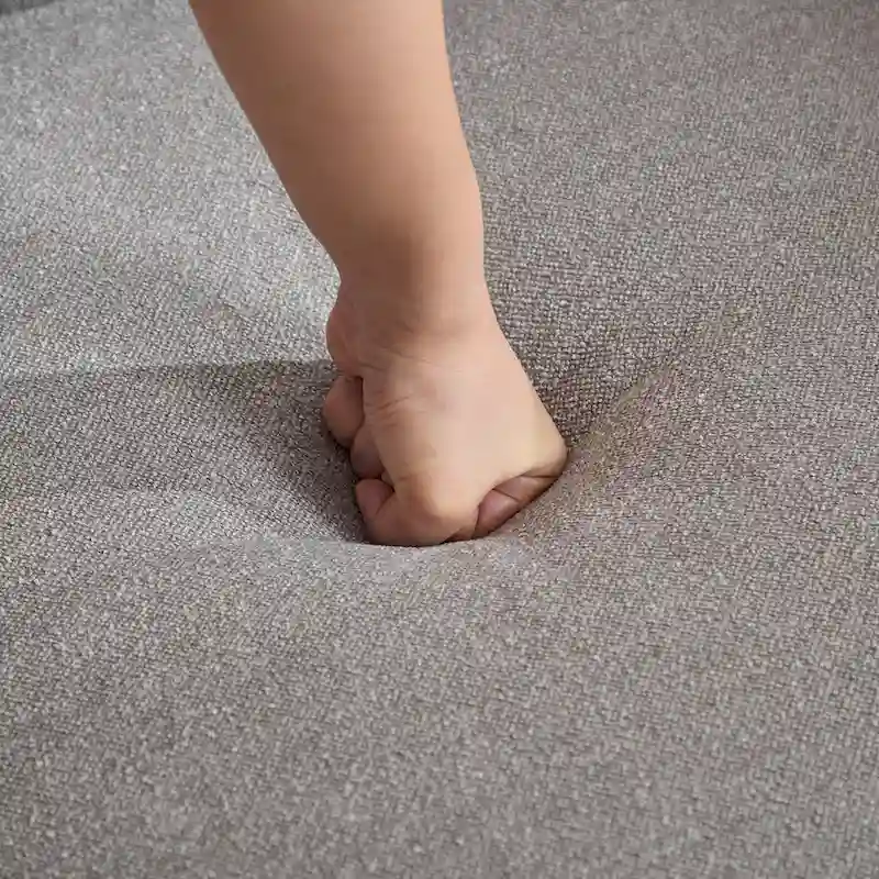 29.92 Chenille Swivel Accent Chair with Removable Cushion