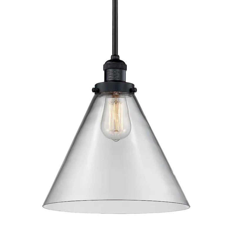 Innovations Lighting X-Large Cone Single Light 12  Wide Pendant with