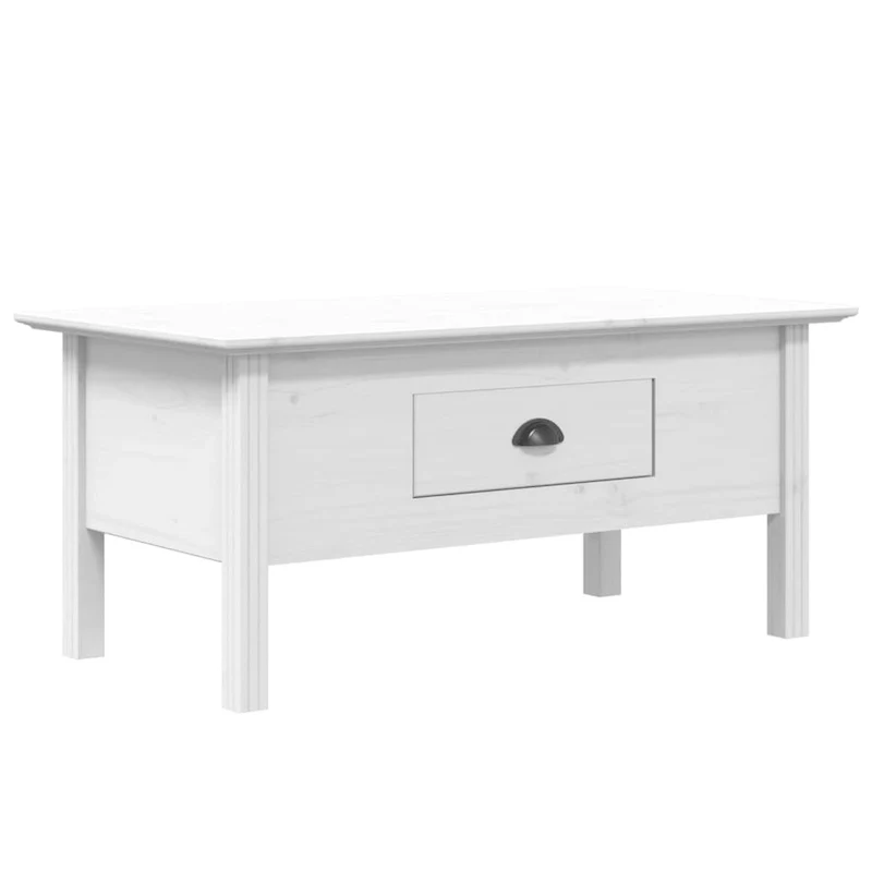 Solid Pine Coffee Table / Living Room Accent Side Table — 39.4