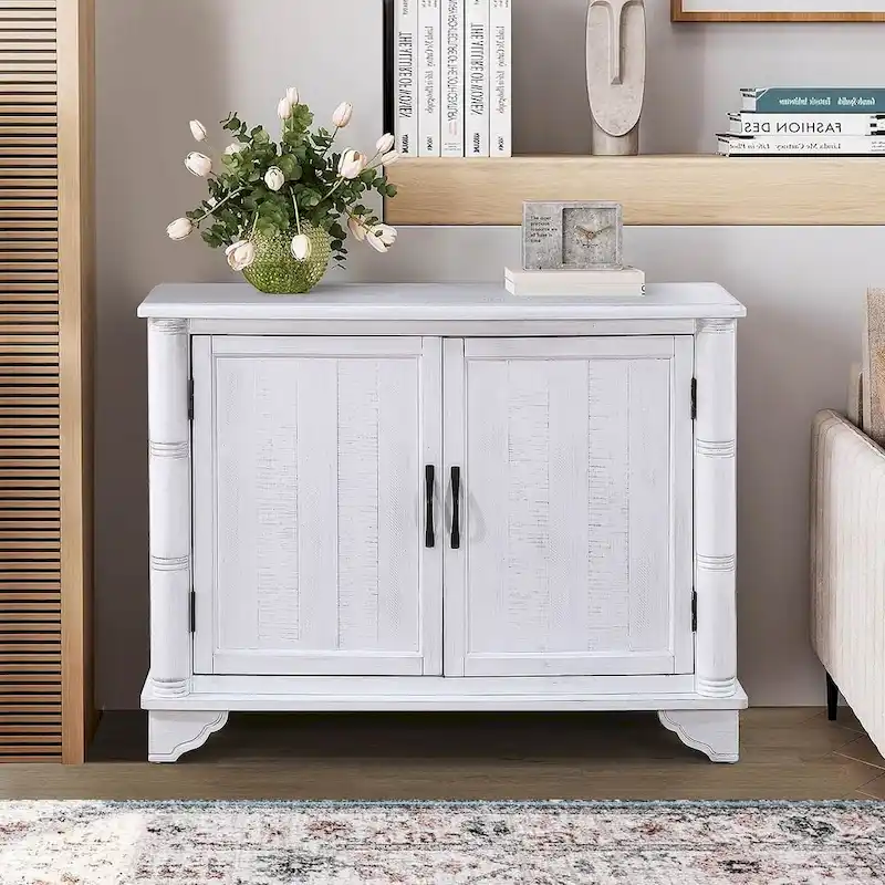 40 Dresser Table with Adjustable Storage Shelves