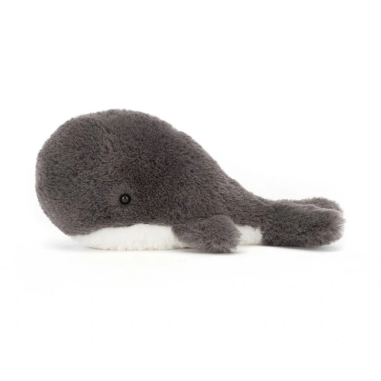 Jellycat Wavelly Whale Inky 15cm