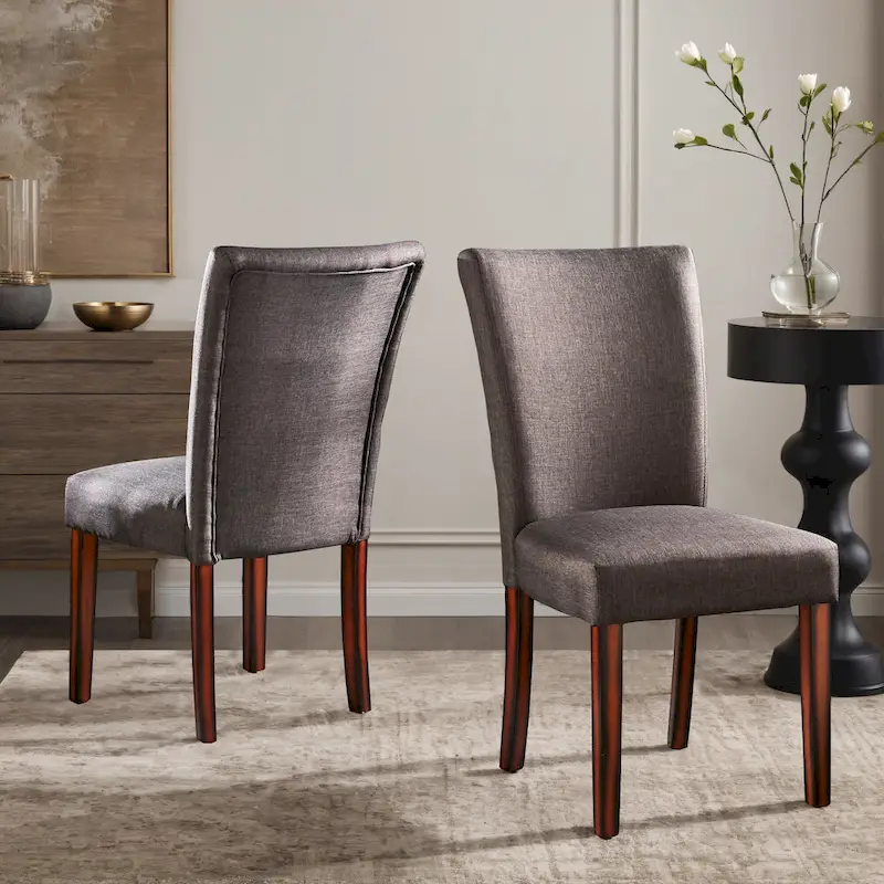Dinant Upholstered Parsons Dining Chairs (Set of 2)