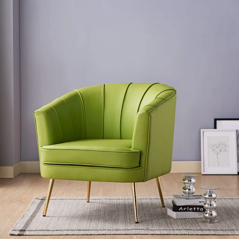 Delicia Contemporary Upholstered Accent Chair by Furniture of America