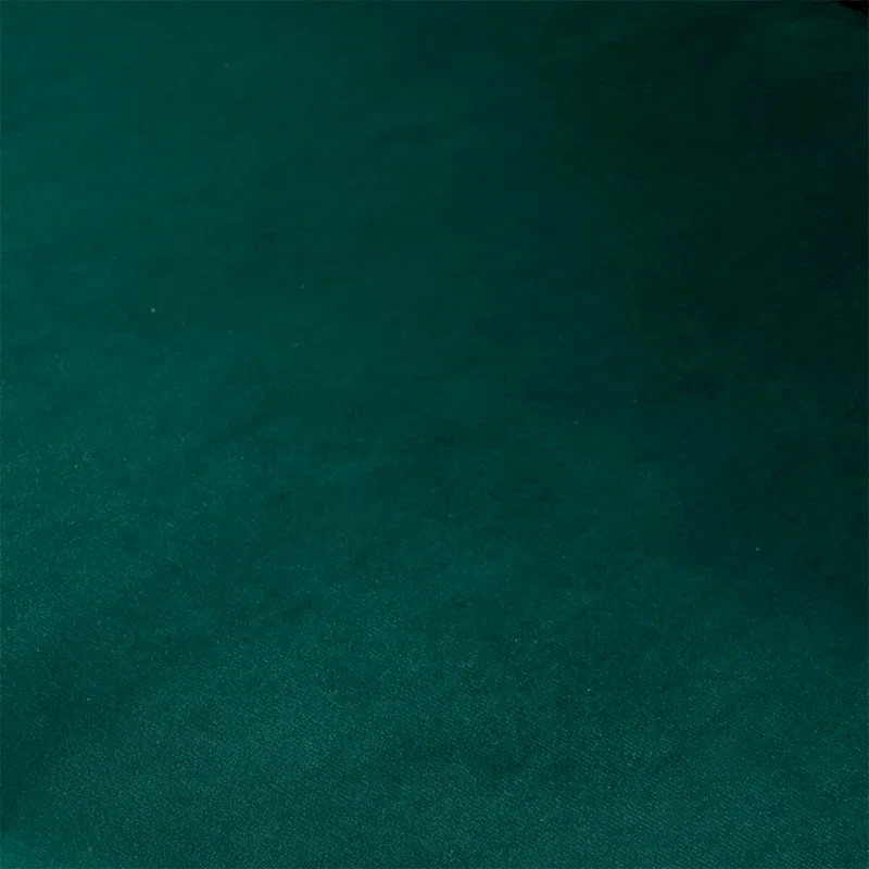 Silky Velvet Upholstered Accent Chair with Gold Tone Finished Base