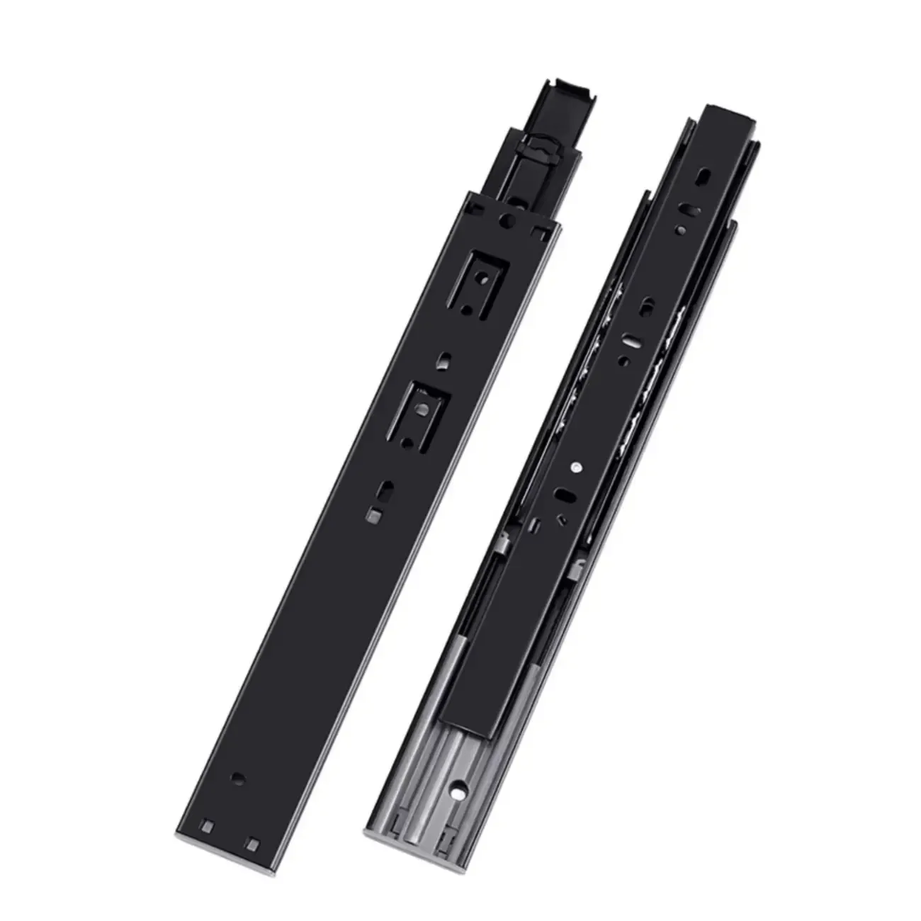 Modern White Wooden Double Dresser with Soft-Close Drawers