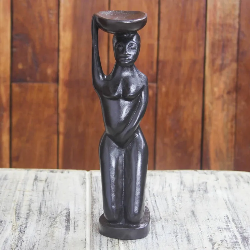 Novica Handmade Somuyie Wood Sculpture