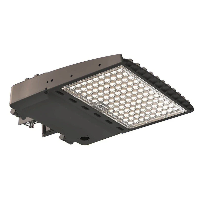 LED Area Light Type III, Dimmable, 75-150W Wattage Selectable, Bronze, 120-277Vac, ETL Listed, 1 Pack - 16.54