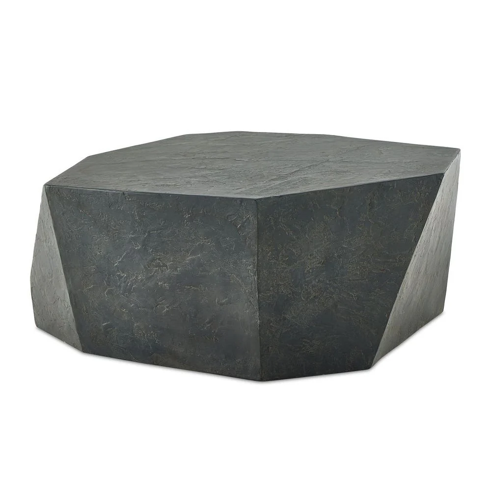 Parra Outdoor Coffee Table, Slate