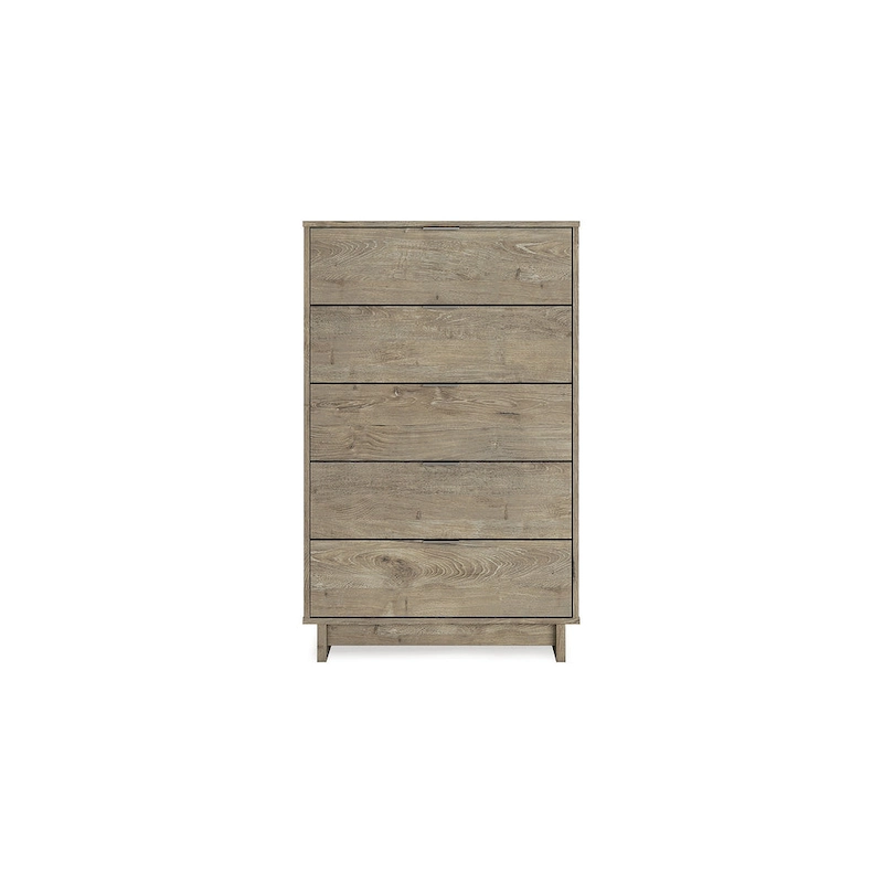 Signature Design by Ashley Oliah Brown Woodgrain Dresser