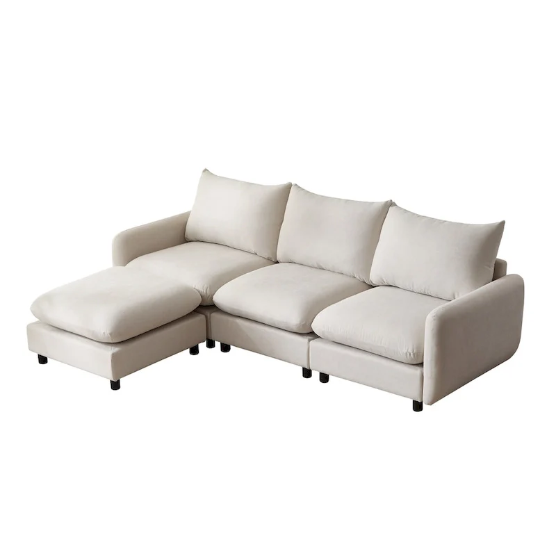 Christopher Knight Home - Evelyn Modern Modular Upholstery Sectional Sofa