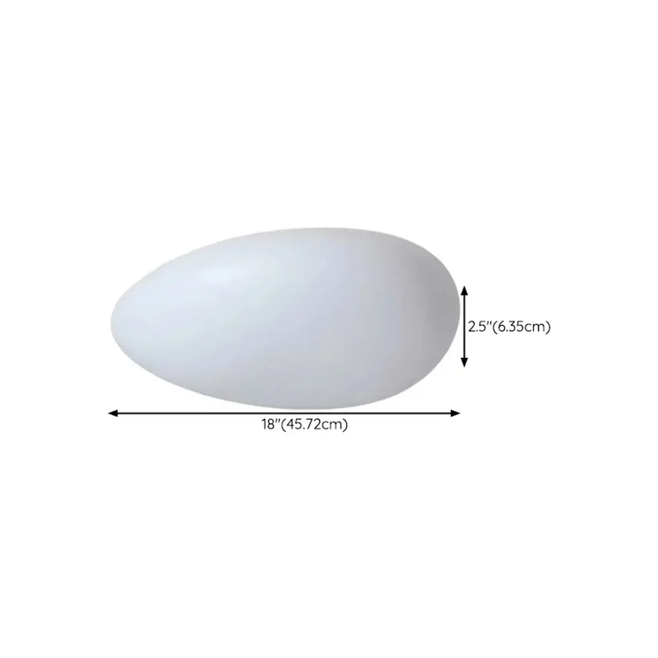 Modern Geometric Dimmable LED Flush Ceiling Light