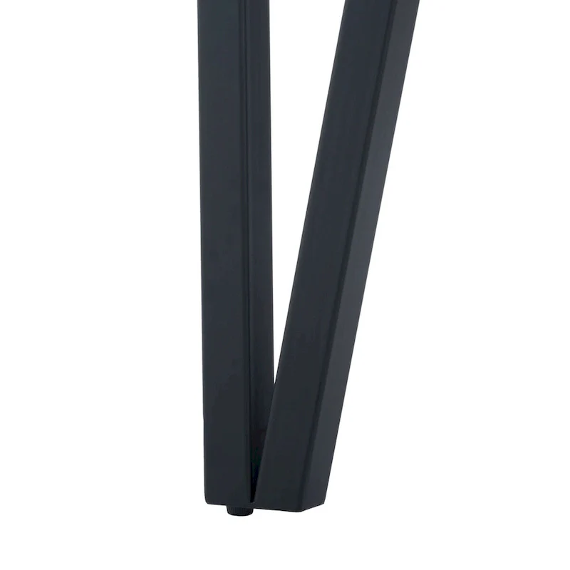 SAFAVIEH Asal Mid-Century Industrial Rustic Dining Room Table - 59.1 W x 35.4 L x 29.5 H - 59Wx35Dx30H