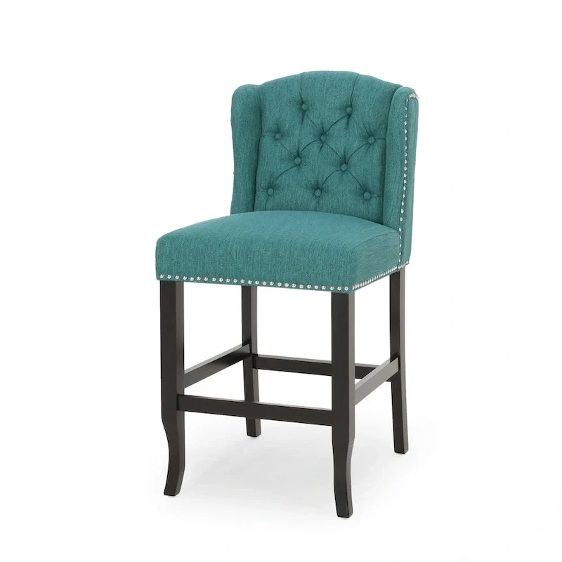 Foxcroft Wingback Counter Stool