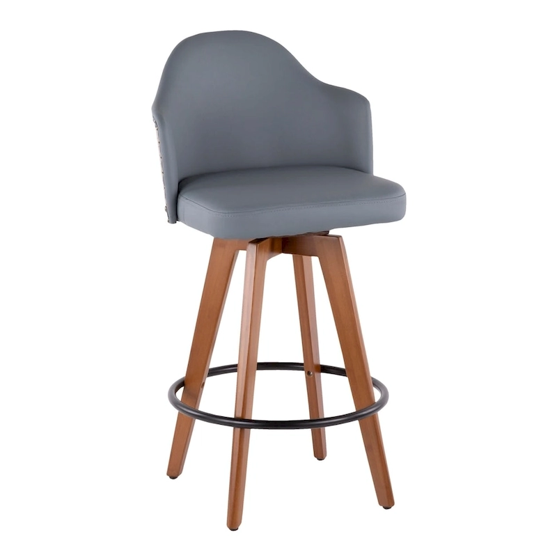 Carson Carrington Valsatra Mid-century Modern Counter Stool