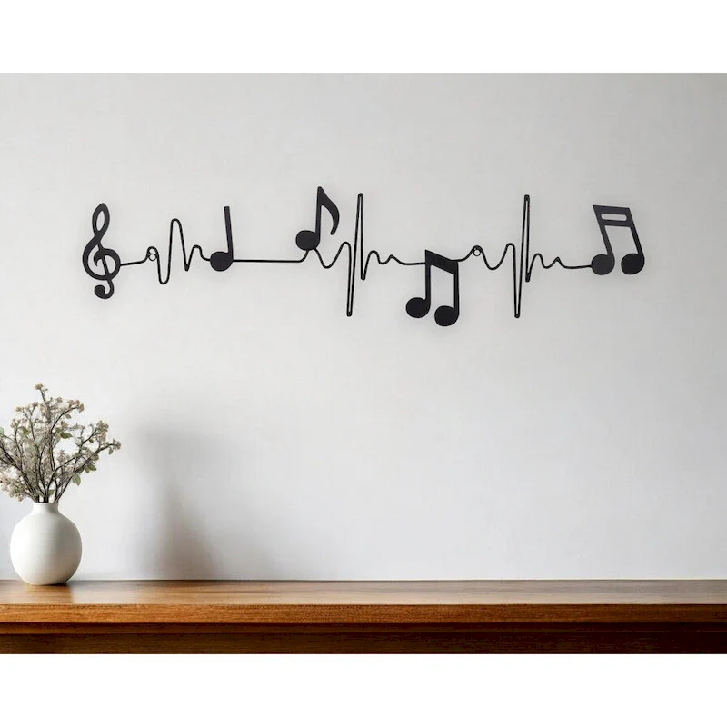 HomeRoots 7  X 28  Black Iron Novelty