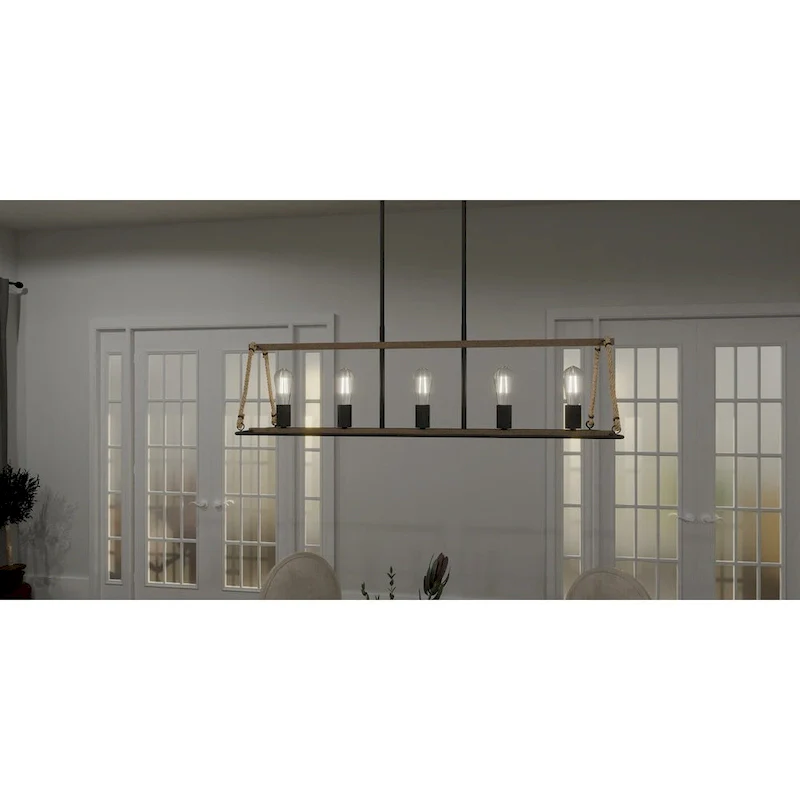 Oakley 6-Light Earth Black Island Light