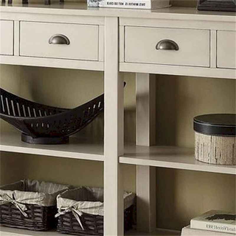 72 Console Table with 4 Drawers