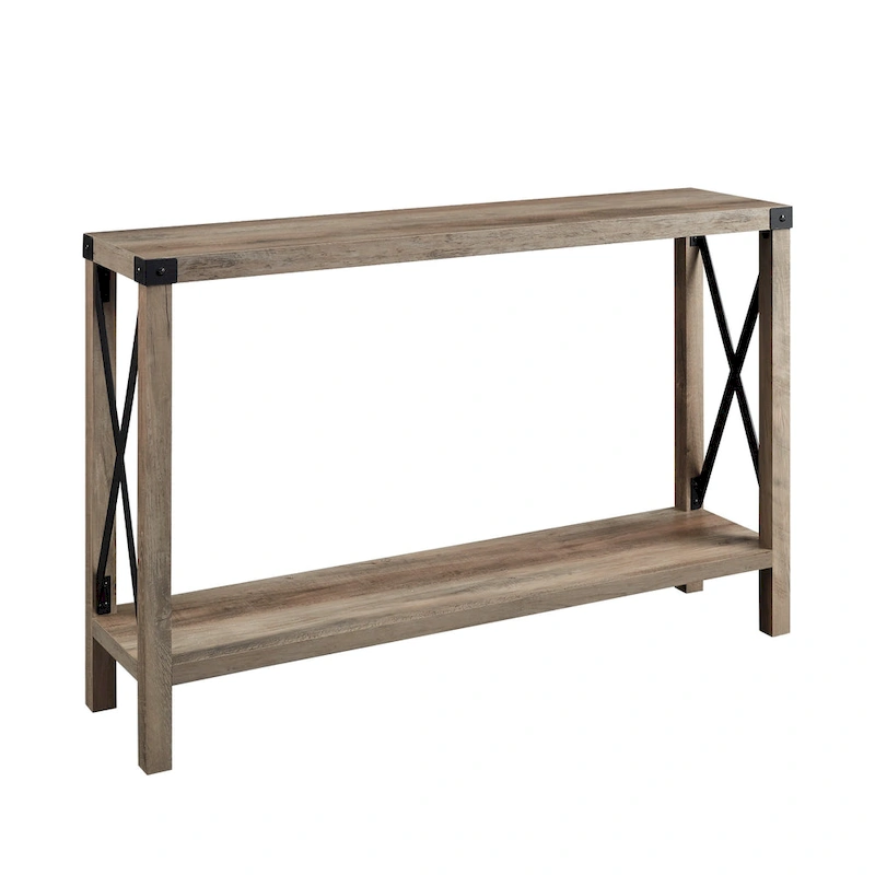 Middlebrook 46-inch X-frame Farmhouse Entry Table