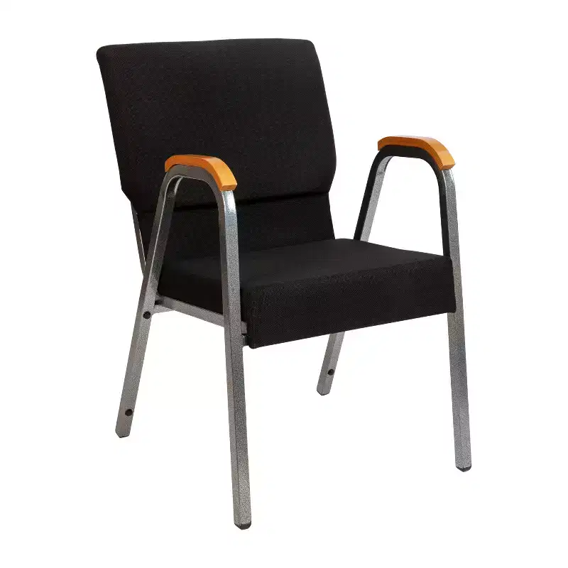 21 Stackable Church Chair with Arms