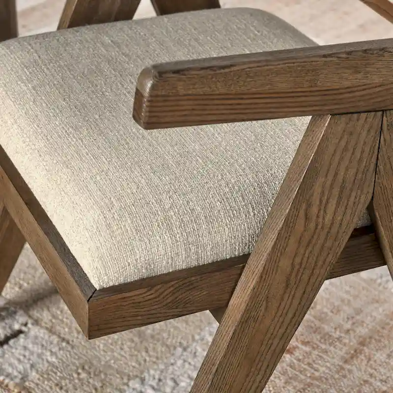 Classic Home Dolton Top Grain Leather Arm Chair