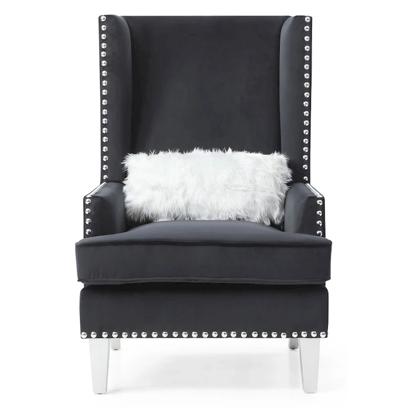 Velvet Accent Chair