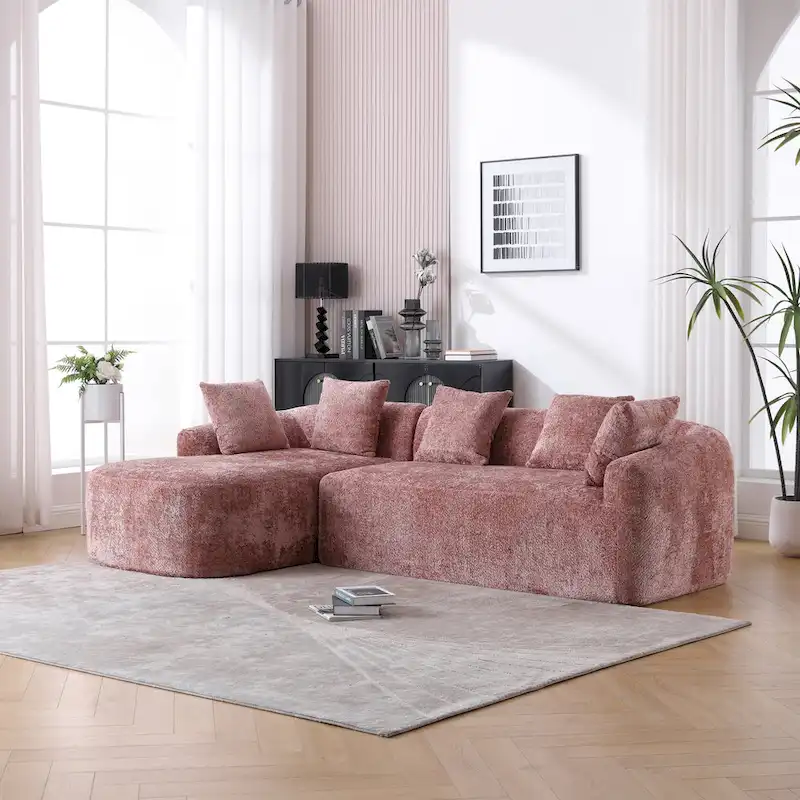 L-Shaped Sectional Sofa (3-Seater)