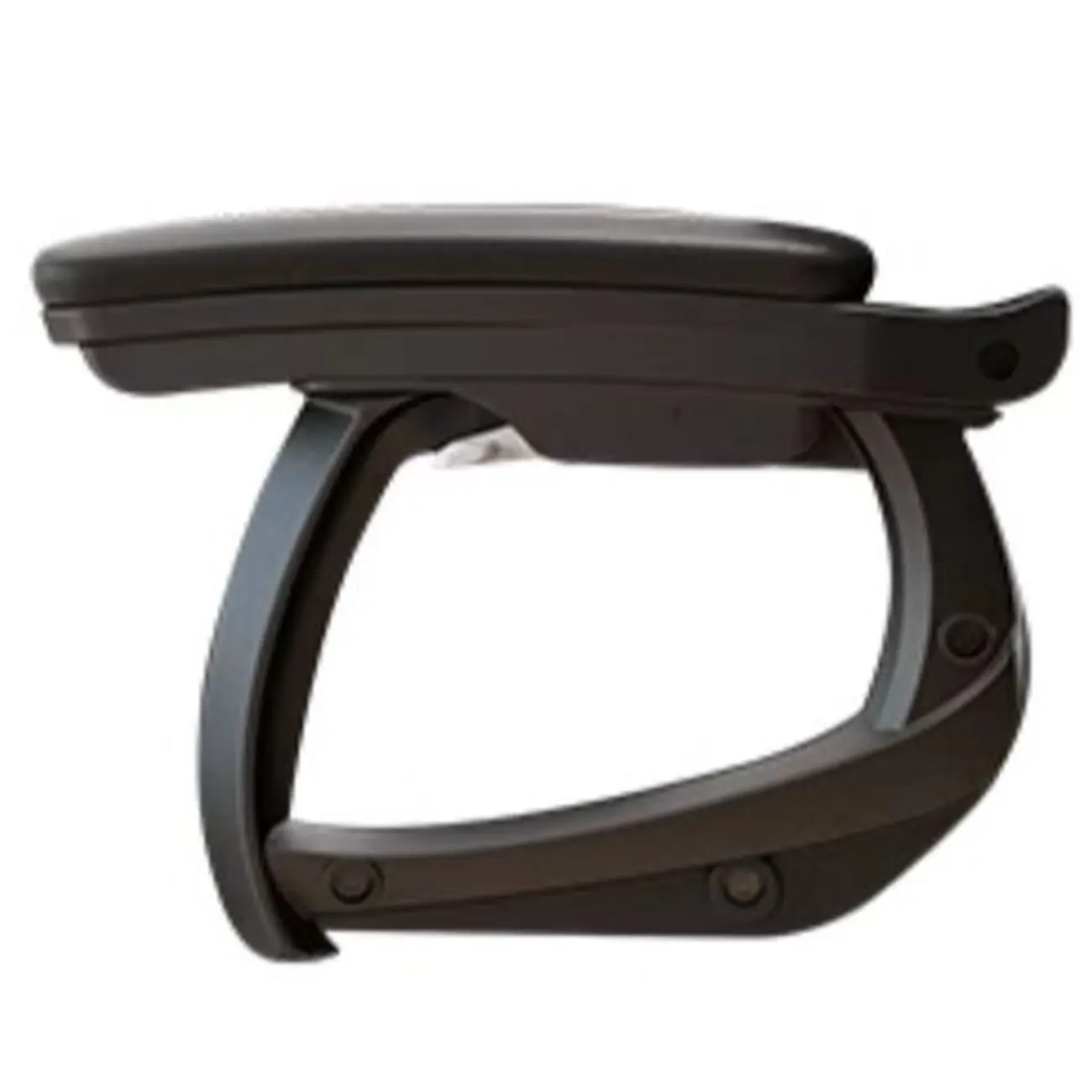 Luxurious Ink Leather Steel Reclining Office Chair