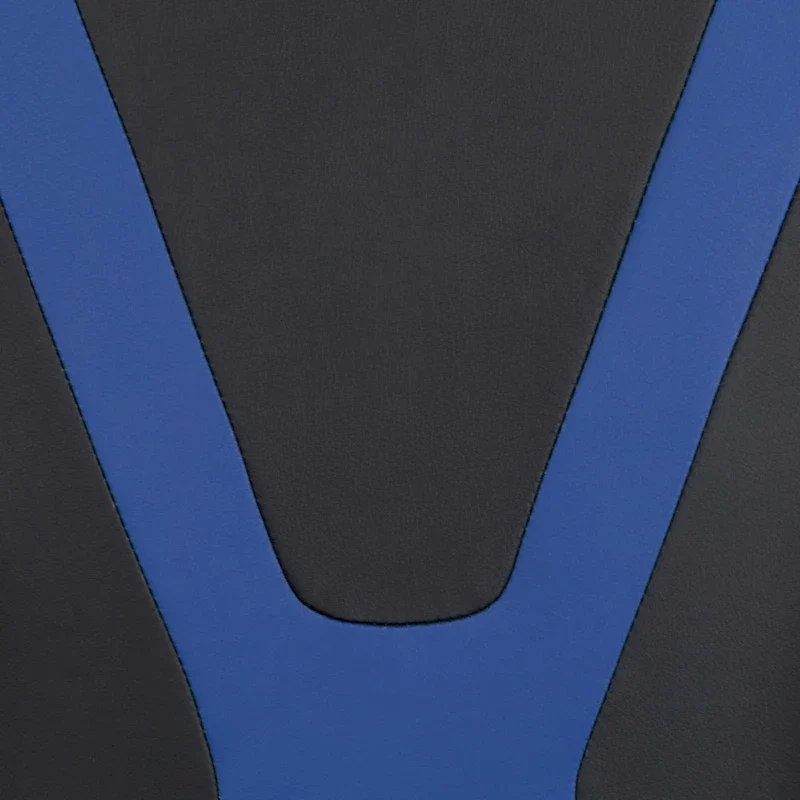 Racing Gaming Ergonomic Chair with Fully Reclining Back in Red LeatherSoft