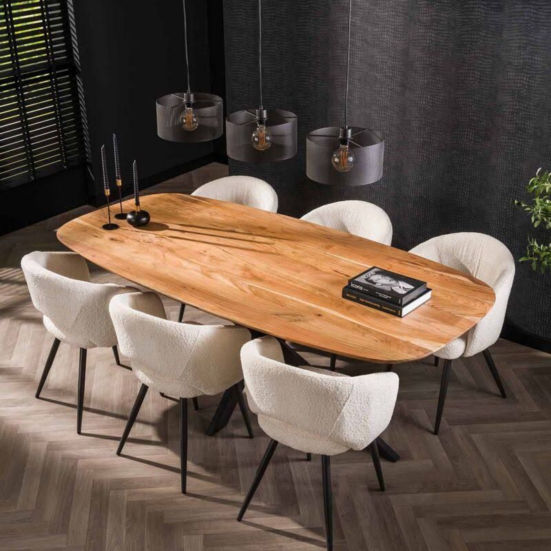 Table - Naturel/Noir