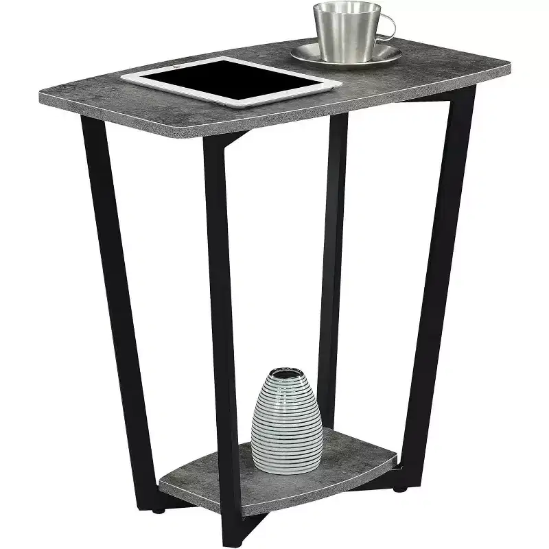 HomeStock Rectangle Metal Table Top End Table 1 -piece